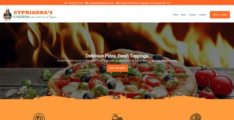Restaurant & Hospitality website by DotConnex